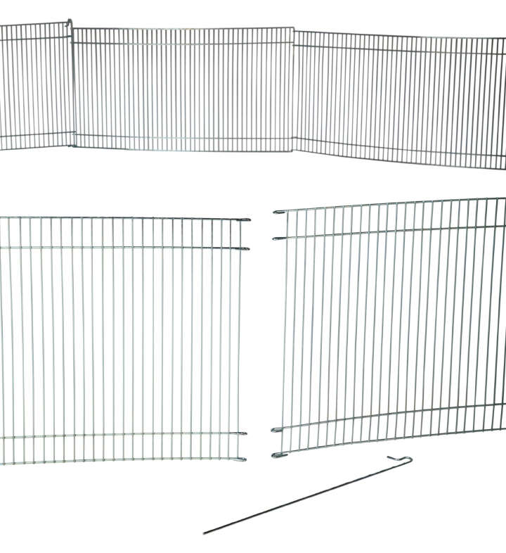 TRIXIE Freilaufgehege, Indoor, Hamster, Metall, verzinkt